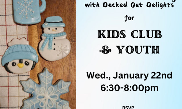 Cookie Decorating Event- Kids Club & Youth