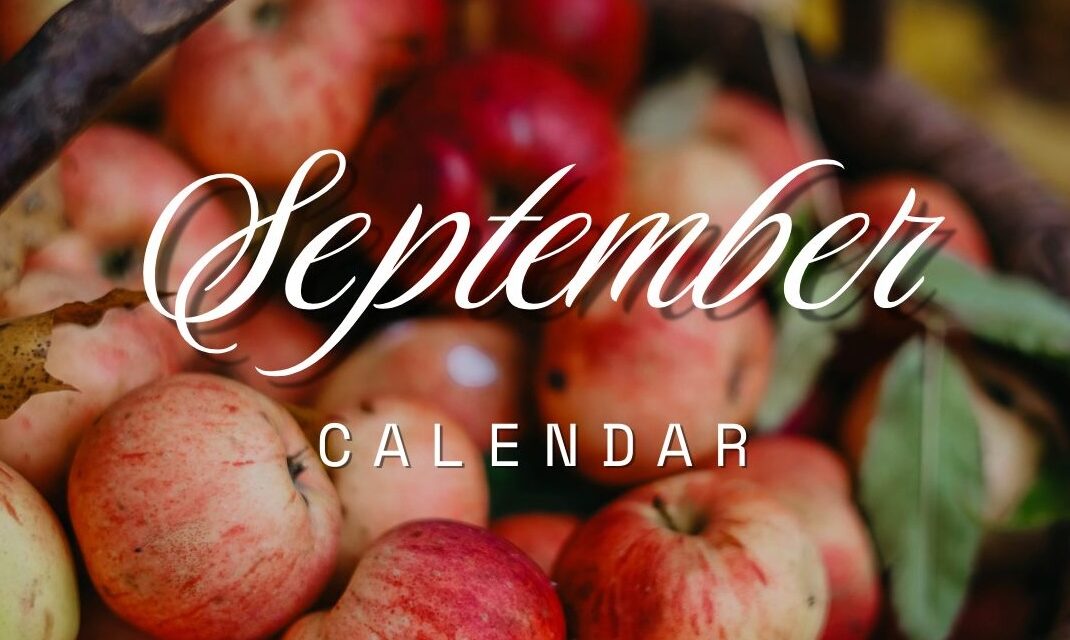 September Activities and Events