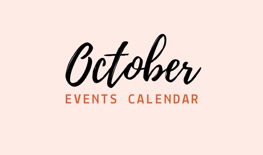 October Events Calendar